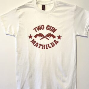 Two Gun white T shirt