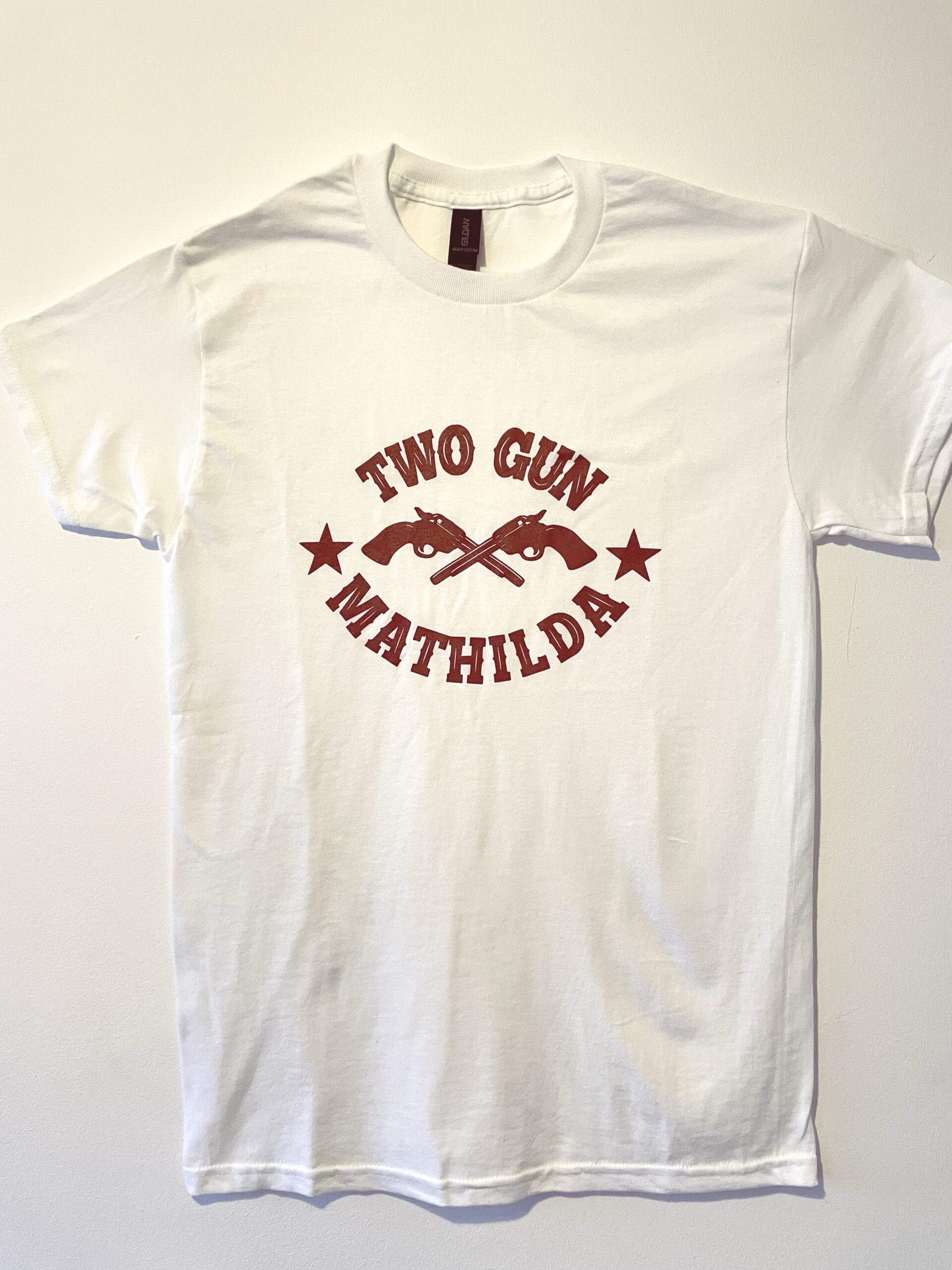Two Gun white T shirt Two Gun white T shirt